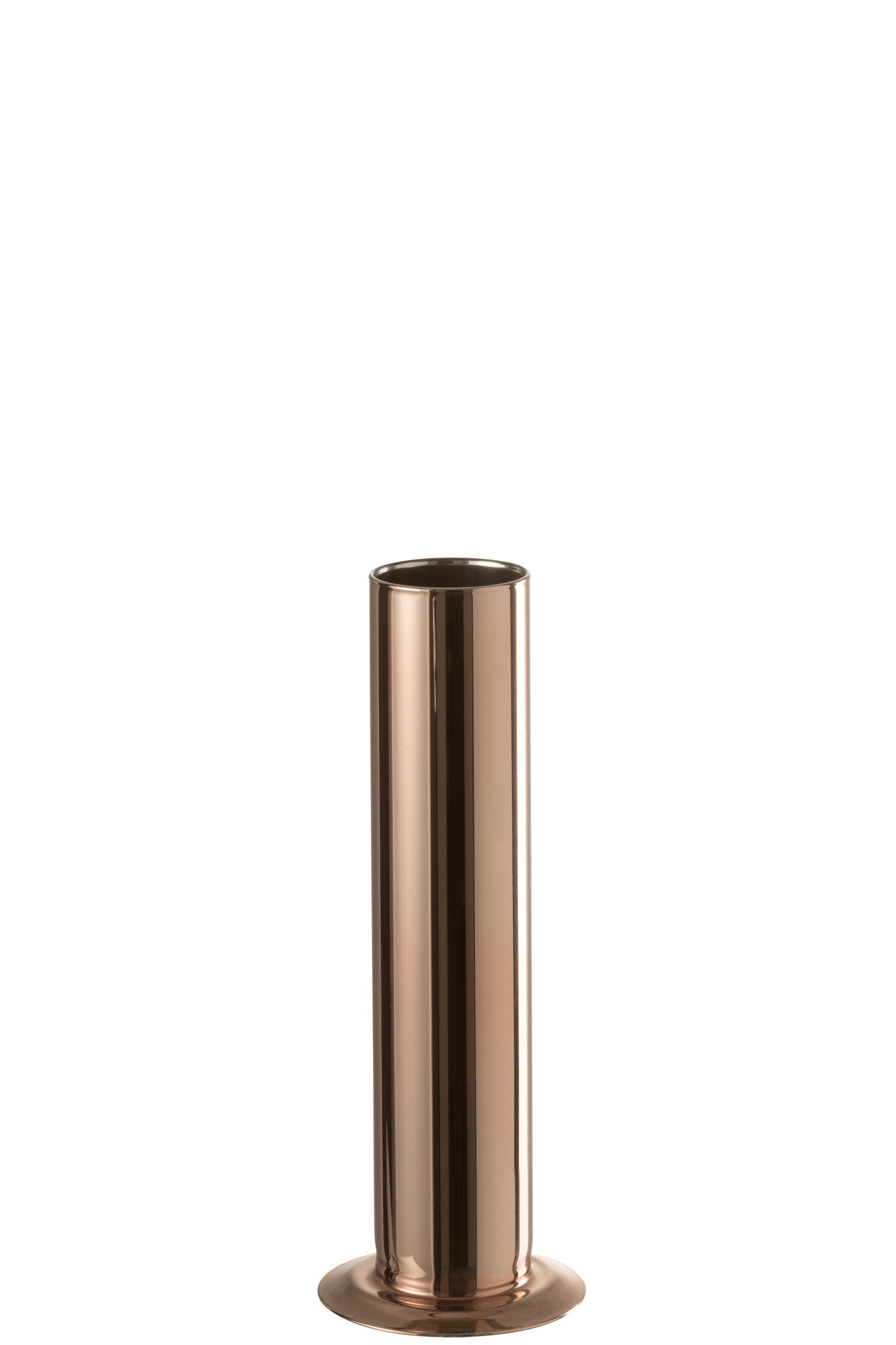 Vase tube cuivre