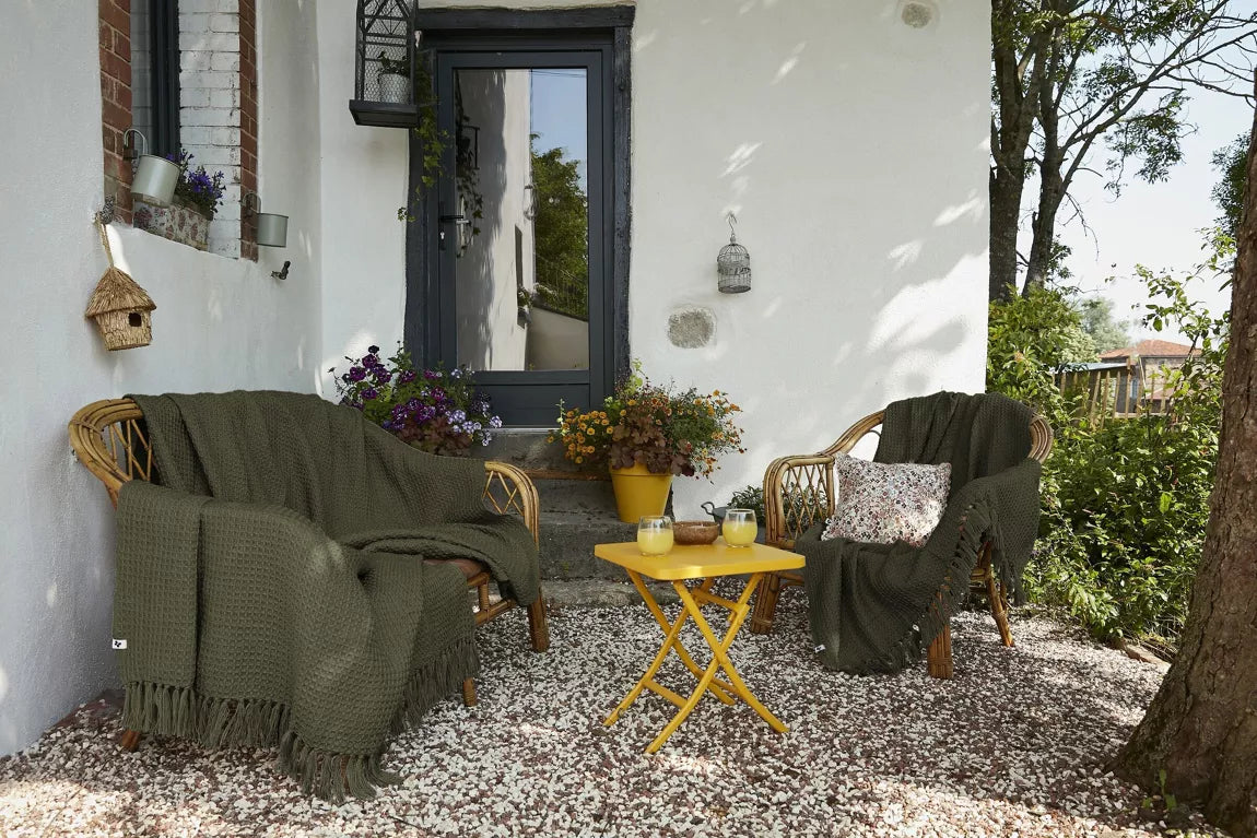 Plaid GABIN Thym -  L'effet papillon