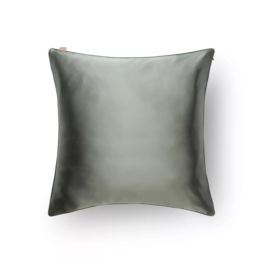 Taie d'Oreiller 100% Pure Soie de Mûrier - Vert sauge - Emily’s Pillow