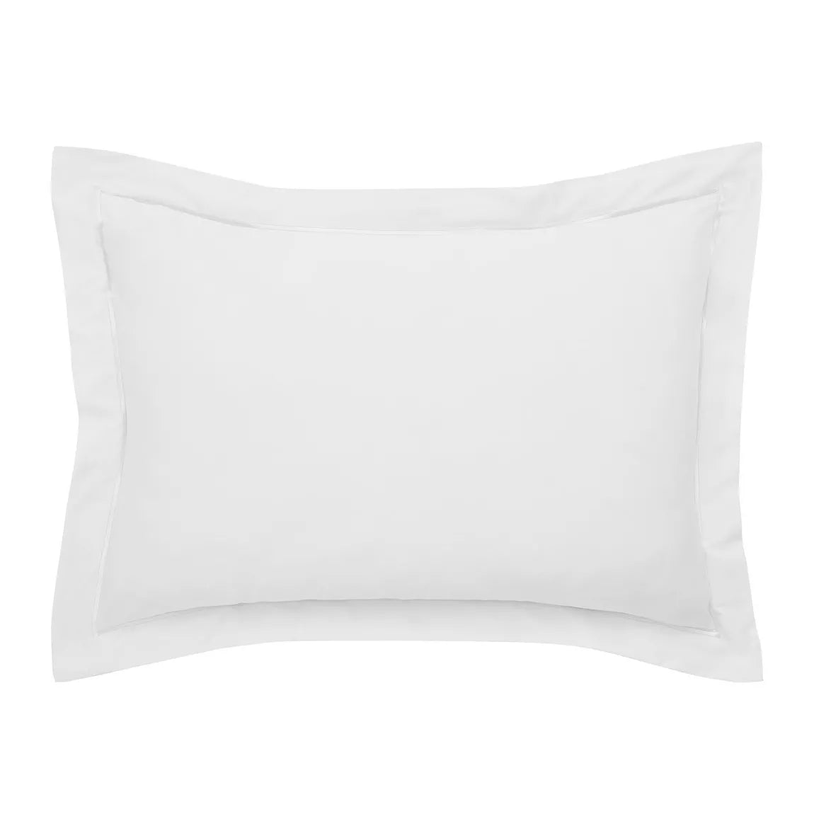 Taie d'oreiller "Prestige" Blanc Optique 100% Satin de coton 50 x 70 - Coton Pur