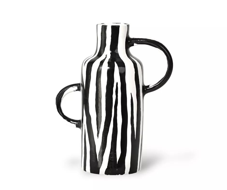 Le Vase Fayoum - Zèbre - MAISON MARMOL