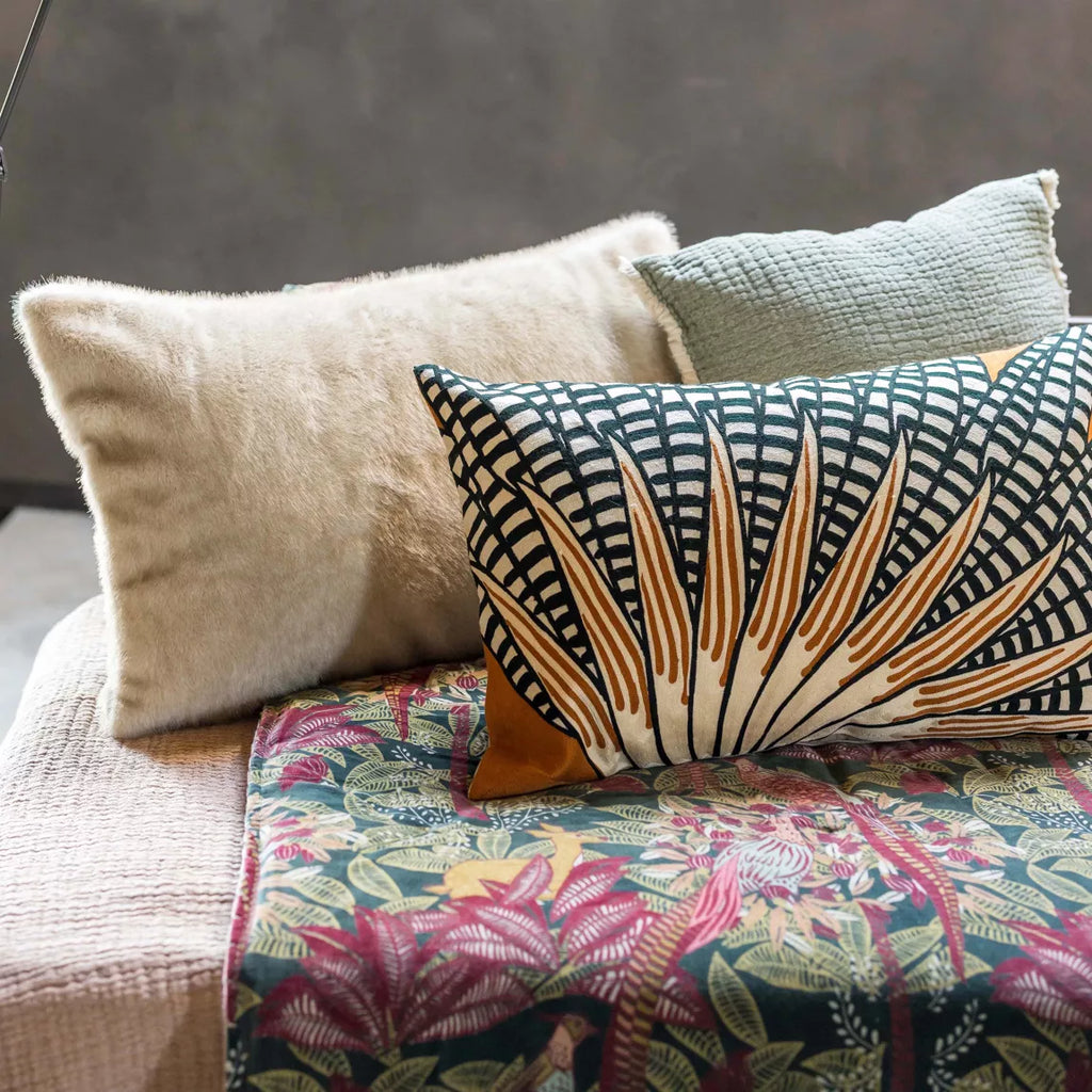 Coussin Liwen Naturel 40 x 65 - MAISON VIVARAISE