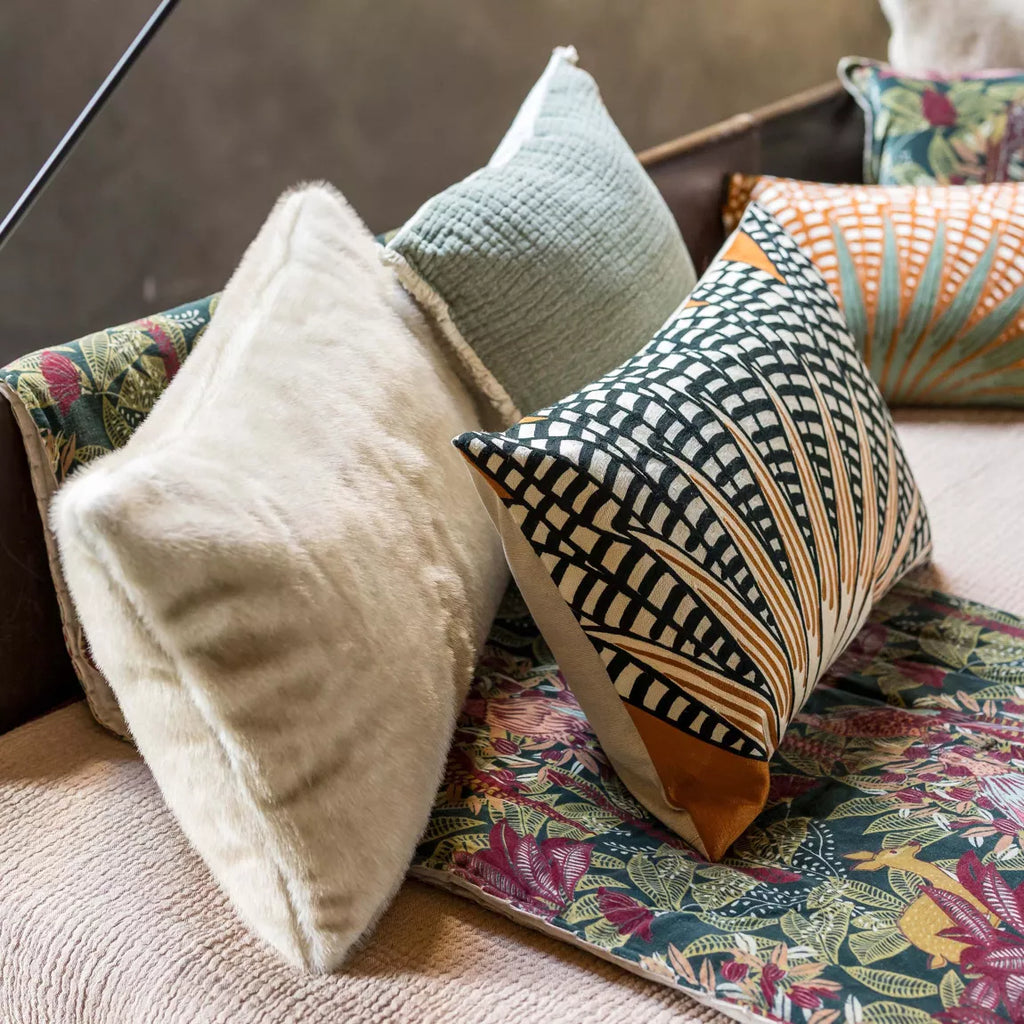 Coussin Liwen Naturel 40 x 65 - MAISON VIVARAISE