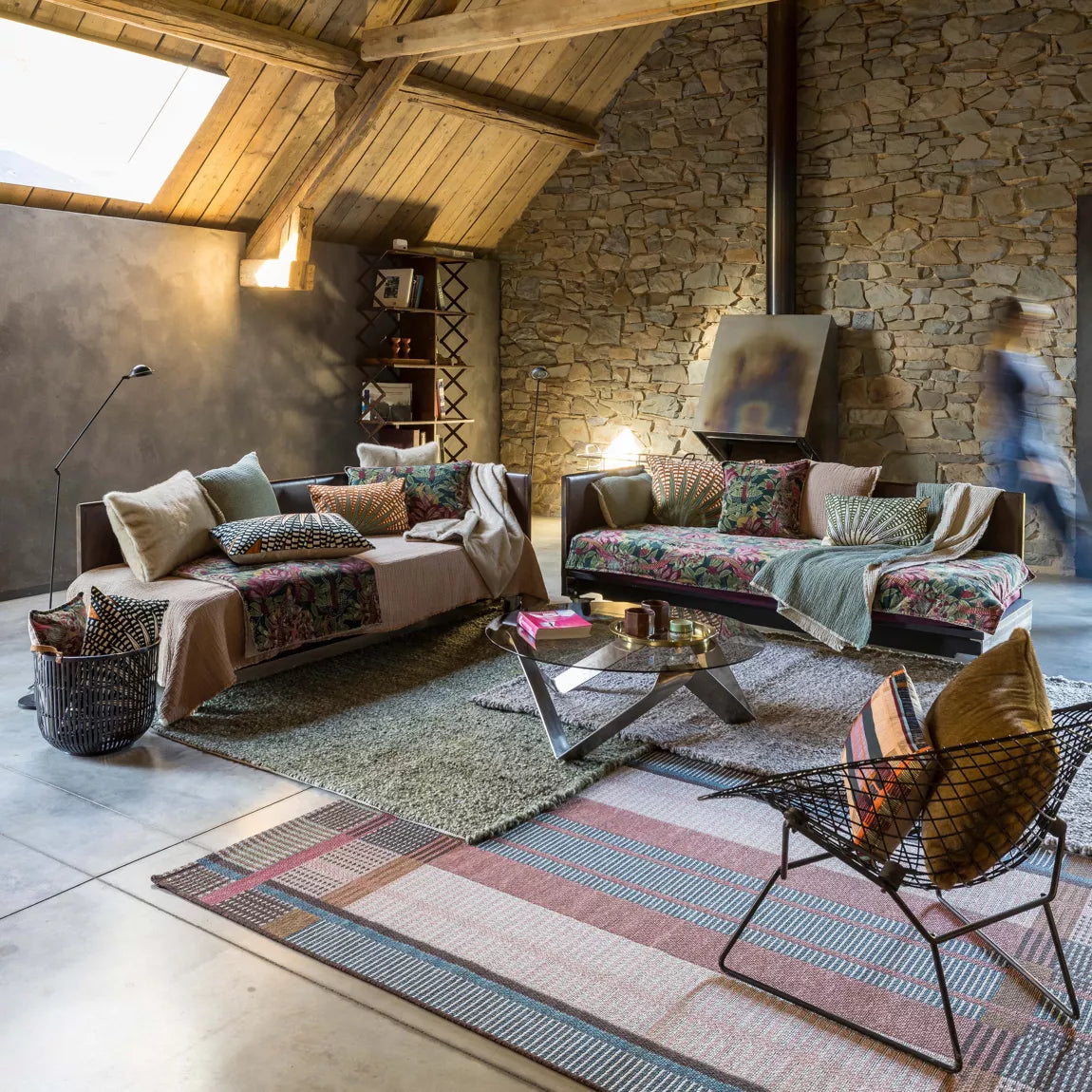 Plaid Liwen Naturel - MAISON VIVARAISE