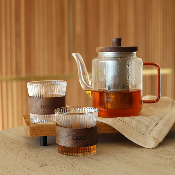 Coffret cadeau théière et 2 tasses - OGO LIVING