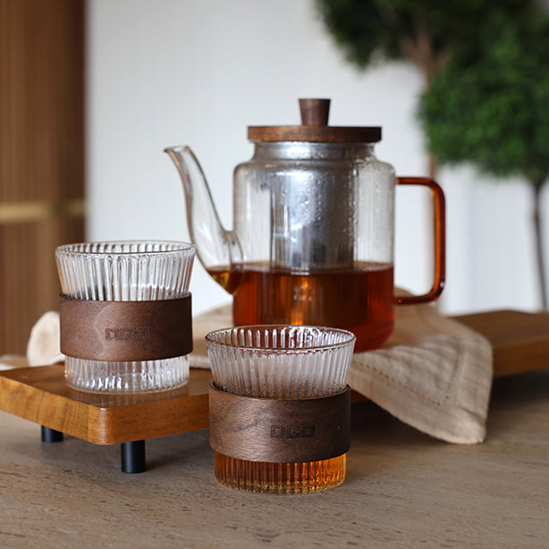 Coffret cadeau théière et 2 tasses - OGO LIVING