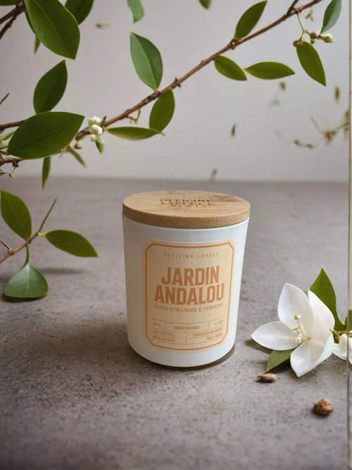 Bougies parfumée Jardin Andalou - Officine Lutèce