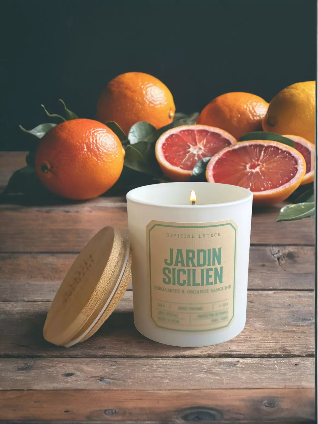 Bougie parfumée Jardin Sicilien - Officine Lutèce