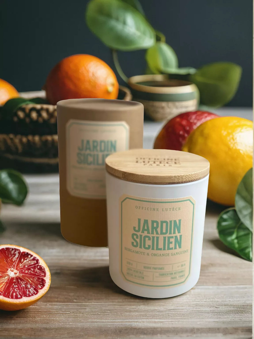 Bougie parfumée Jardin Sicilien - Officine Lutèce