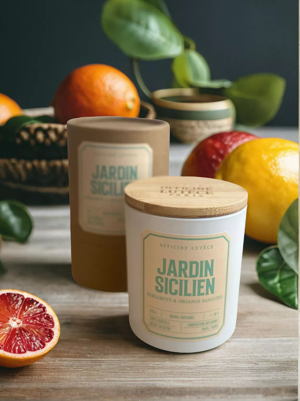 Bougie parfumée Jardin Sicilien - Officine Lutèce
