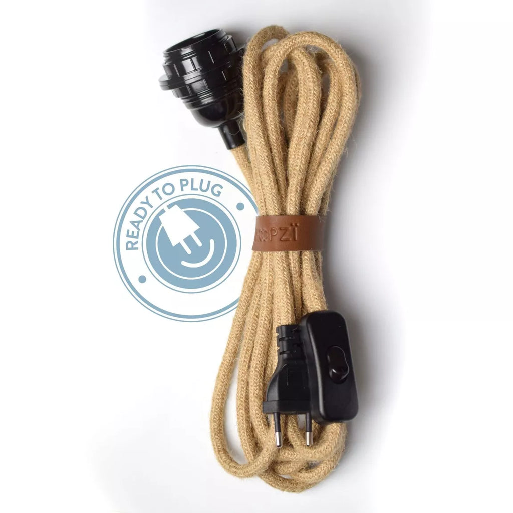 Cordon Electrique Tissu Bala Ficelle - HOOPZÏ