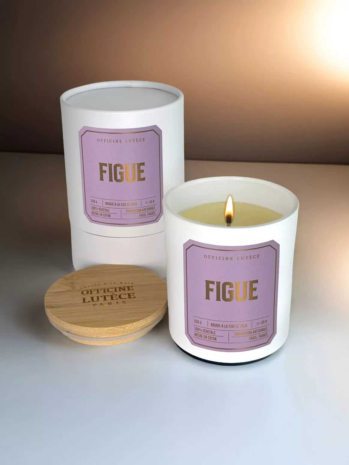 Bougie parfumée Figue - Officine Lutèce