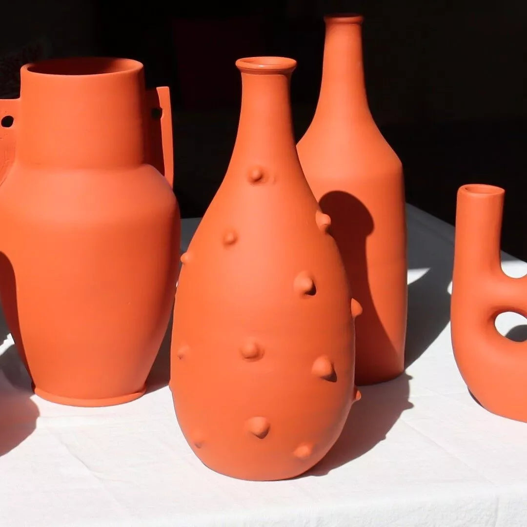 Vase Timgad - Terracotta mat MAISON MARMOL