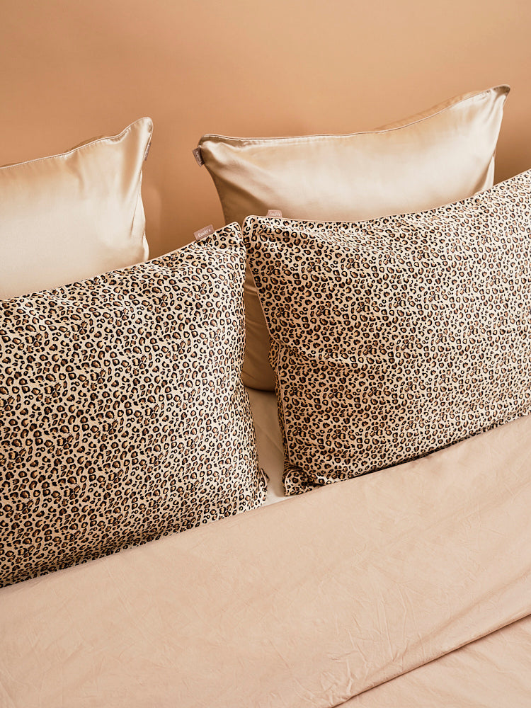 Taie d'Oreiller 100% Pure Soie de Mûrier - Champagne - Emily’s Pillow