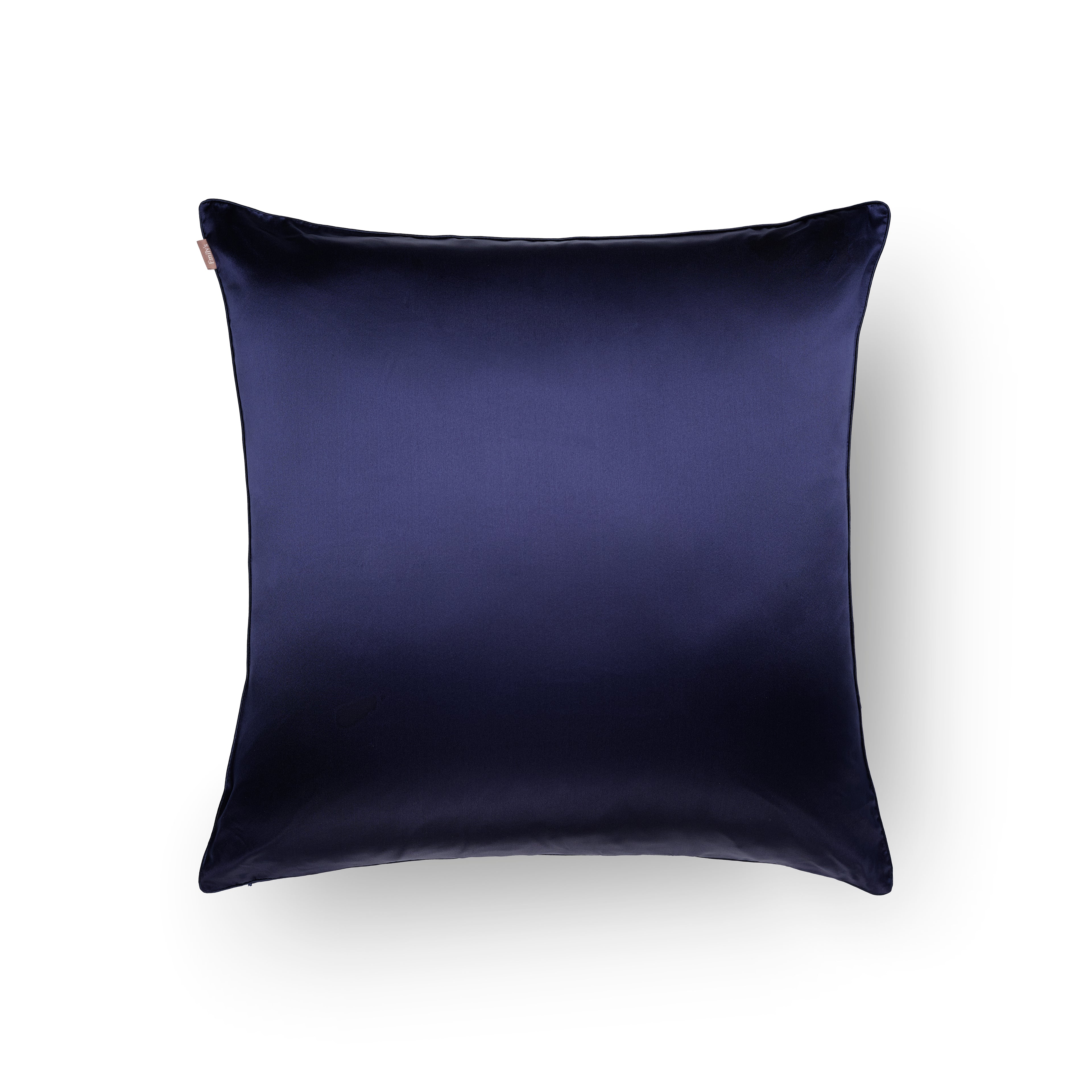 Taie d'Oreiller 100% Pure Soie de Mûrier - Bleu nuit - Emily’s Pillow