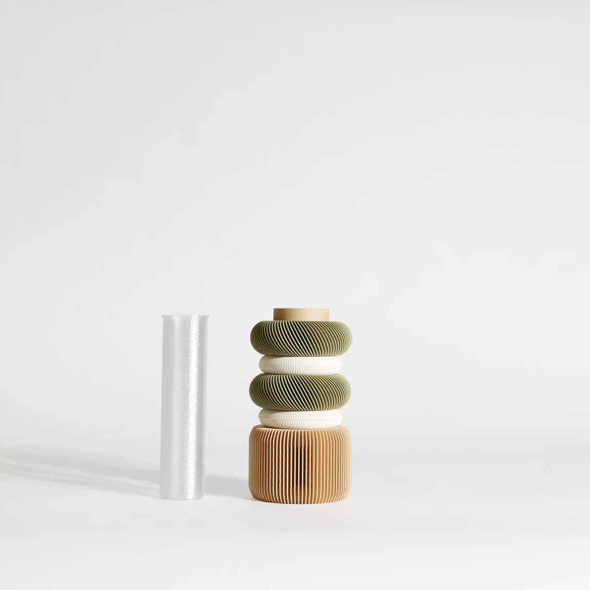 Vase AMA olive - MINIMUM DESIGN