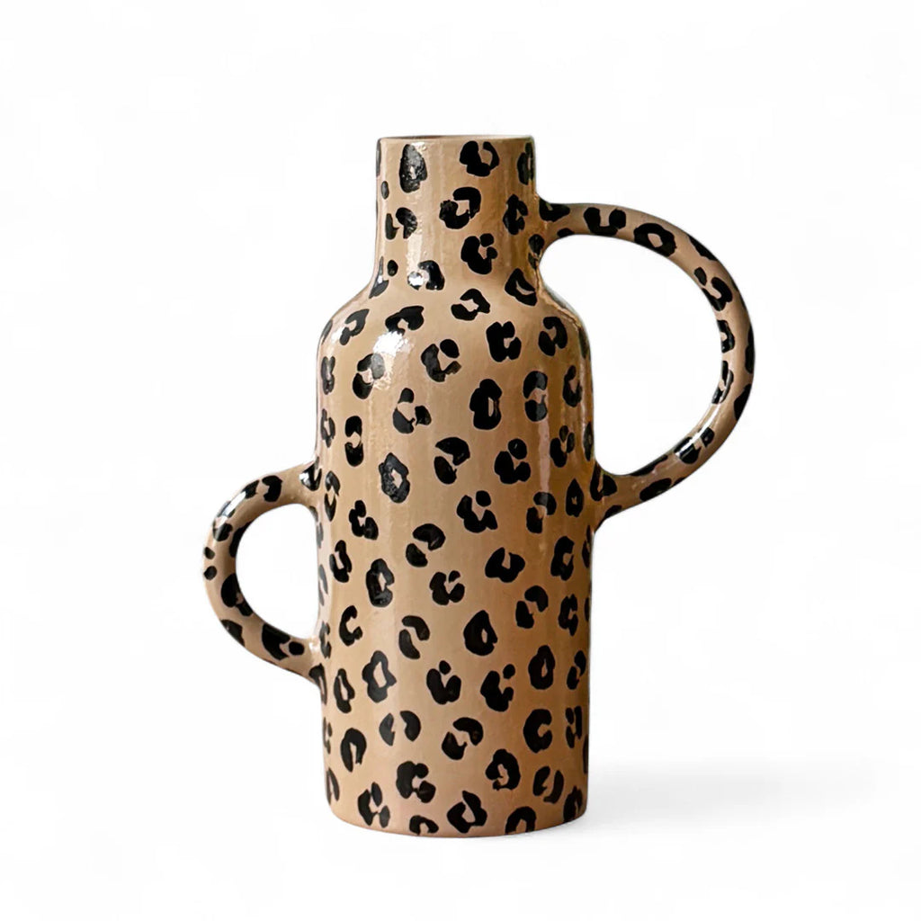 Le Vase Fayoum - Léopard - MAISON MARMOL